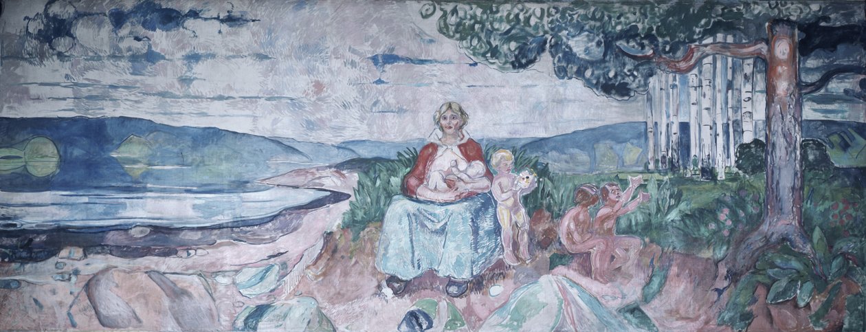 Alma Mater von Edvard Munch