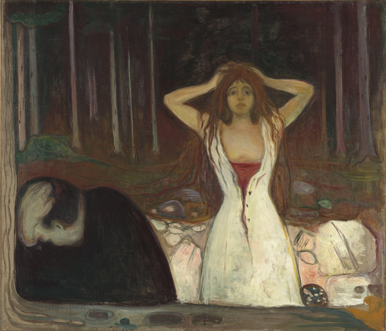 Asche von Edvard Munch