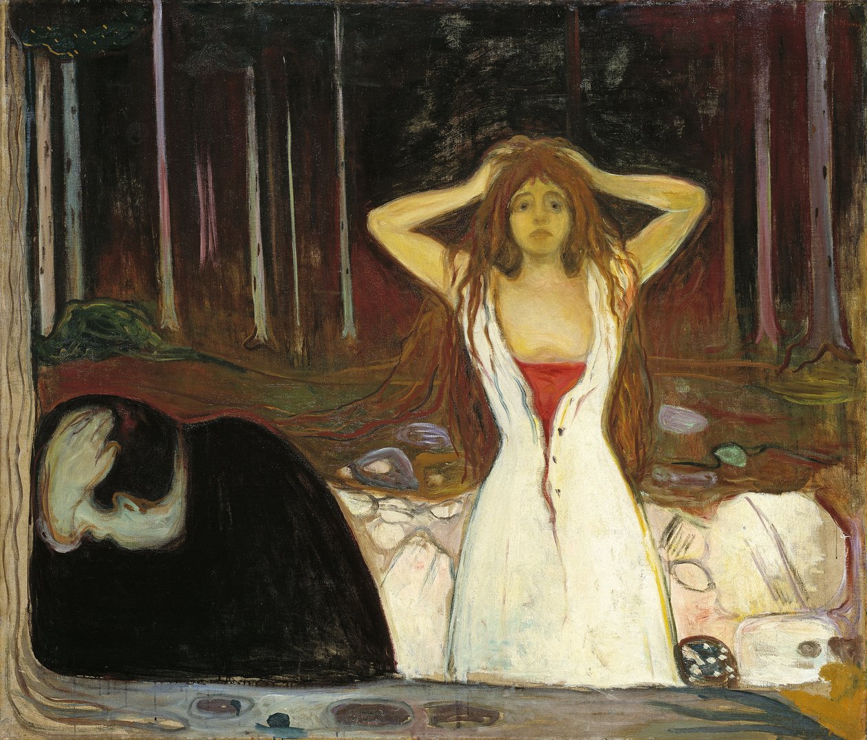 Asche von Edvard Munch