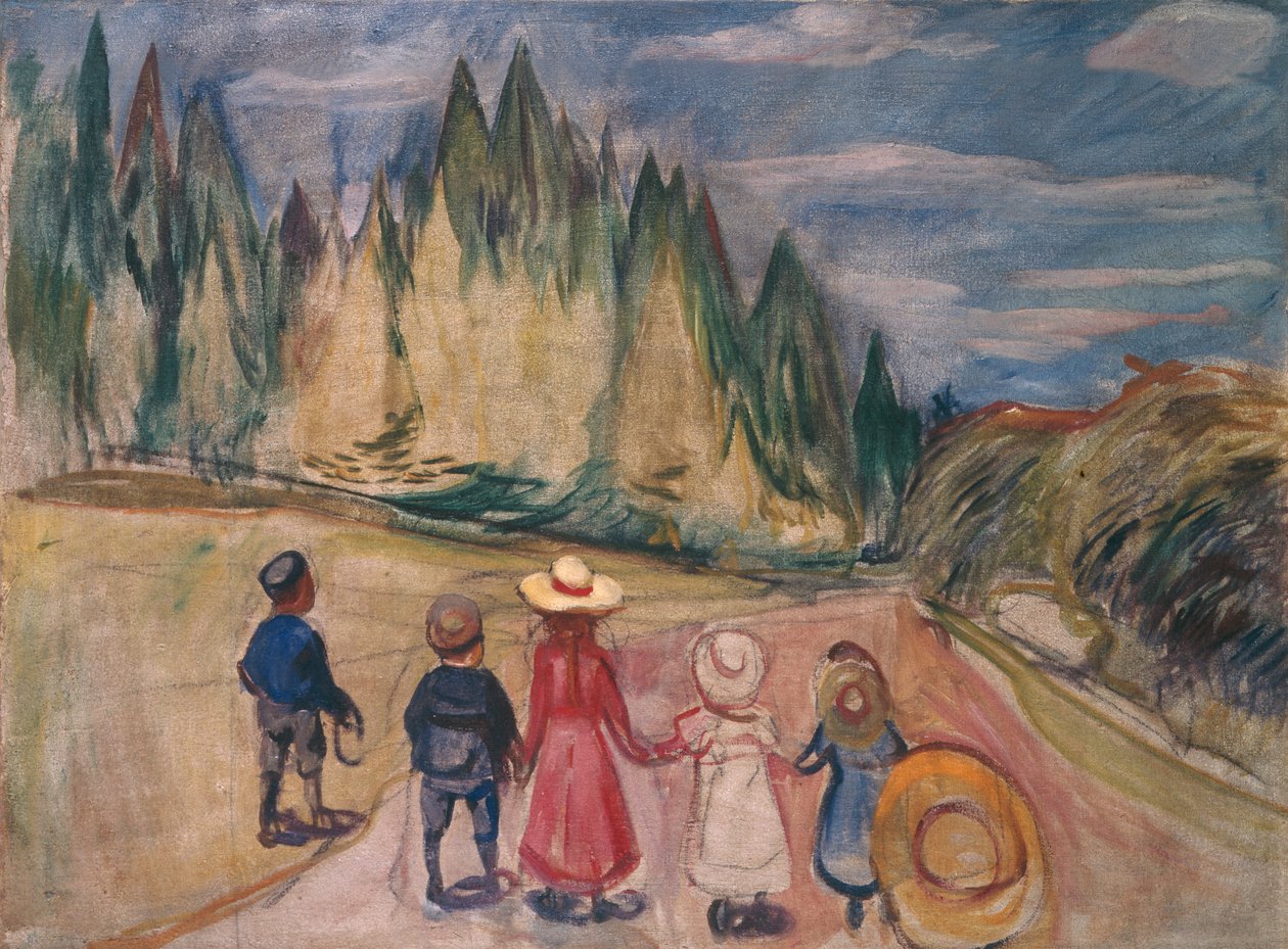 Märchenwald von Edvard Munch