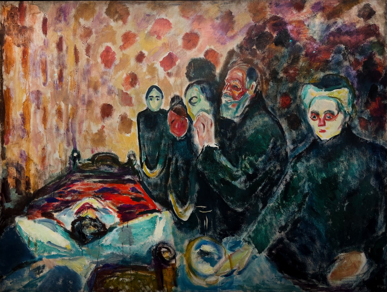 Kampf gegen den Tod von Edvard Munch