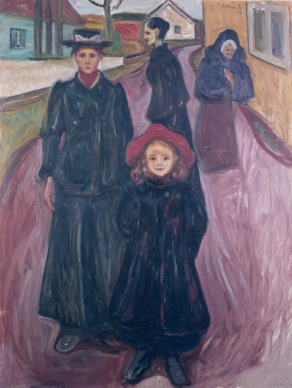 Vier Lebensalter von Edvard Munch