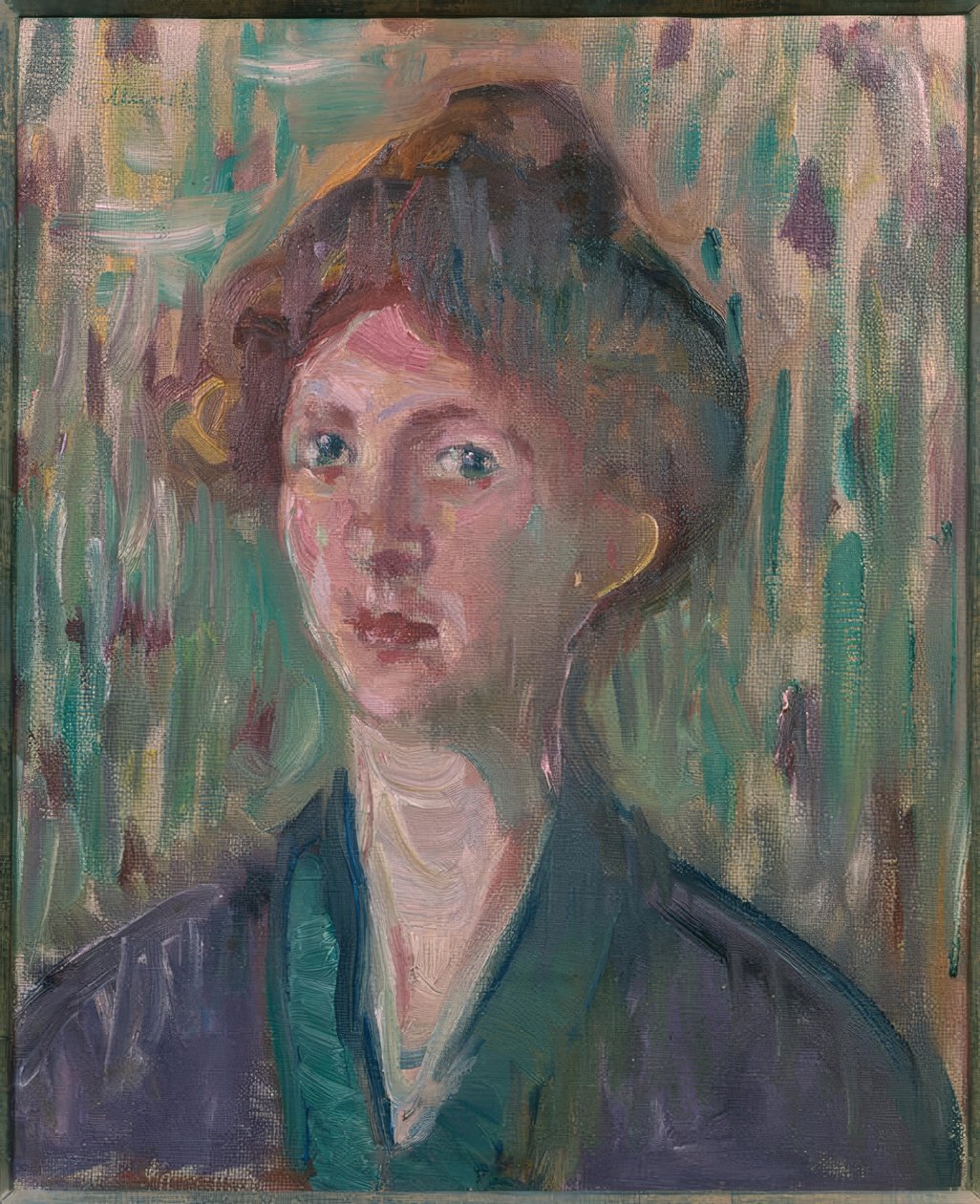 Frauenporträt von Edvard Munch
