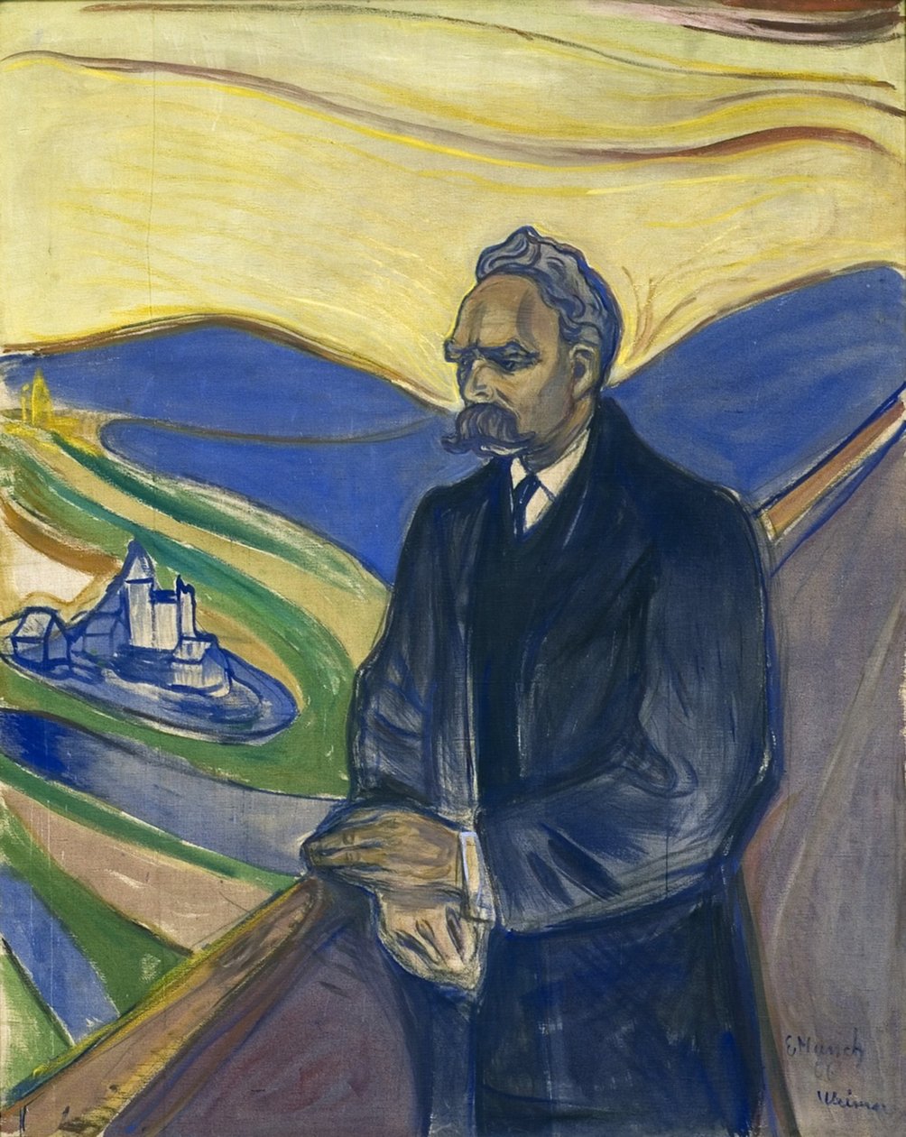 Friedrich Nietzsche von Edvard Munch