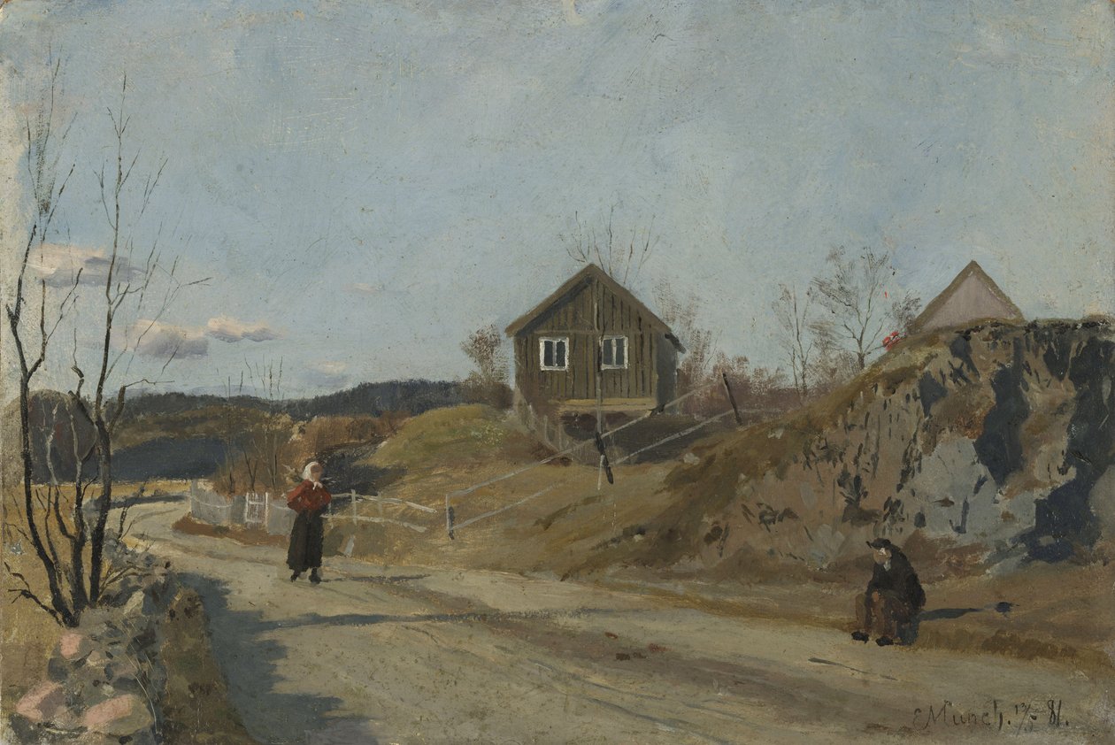Von Vestre Aker von Edvard Munch