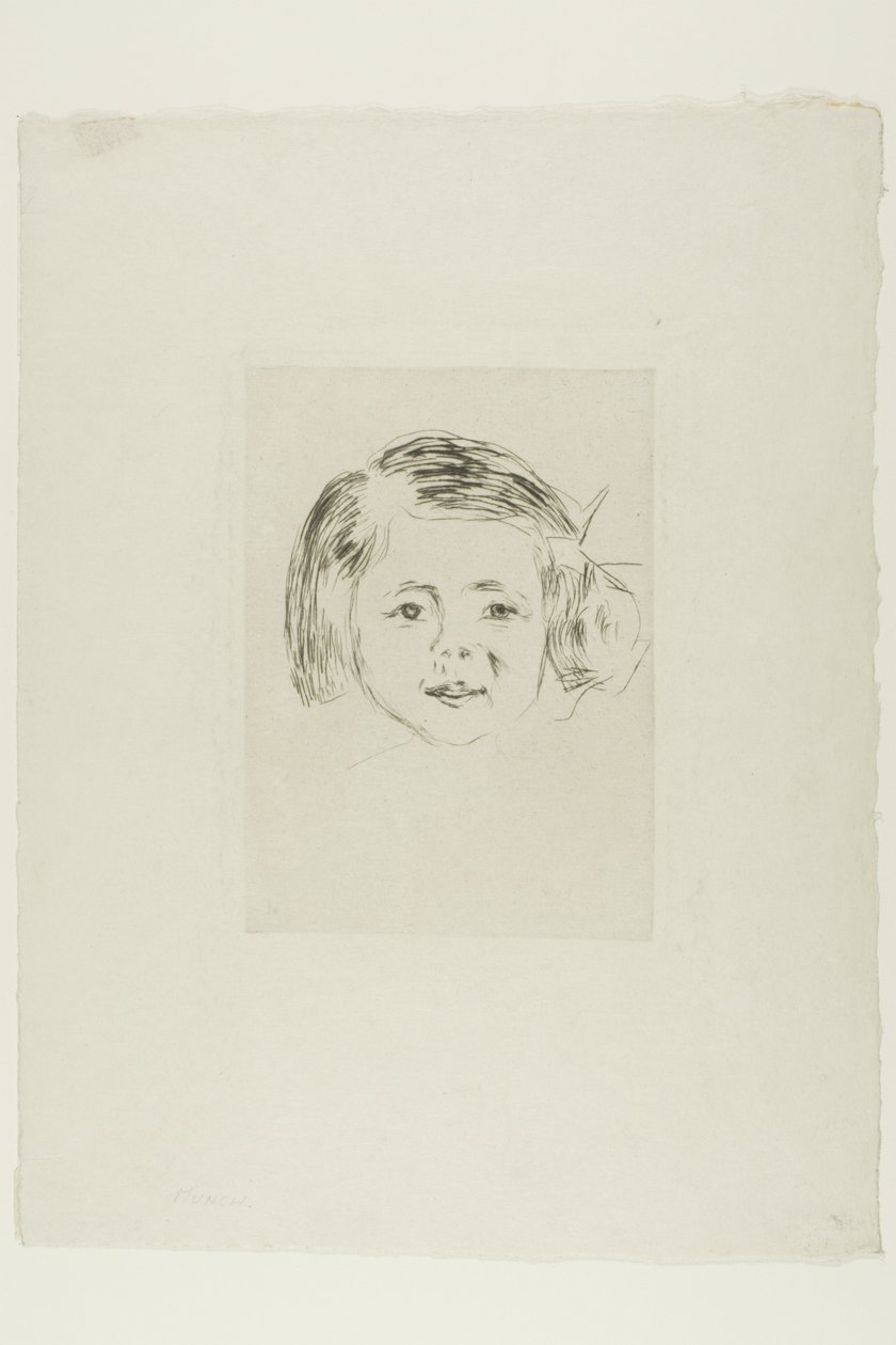 Herbert Esches Tochter von Edvard Munch