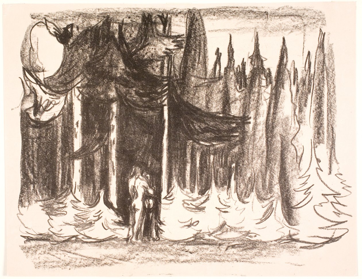 Im Wald von Edvard Munch