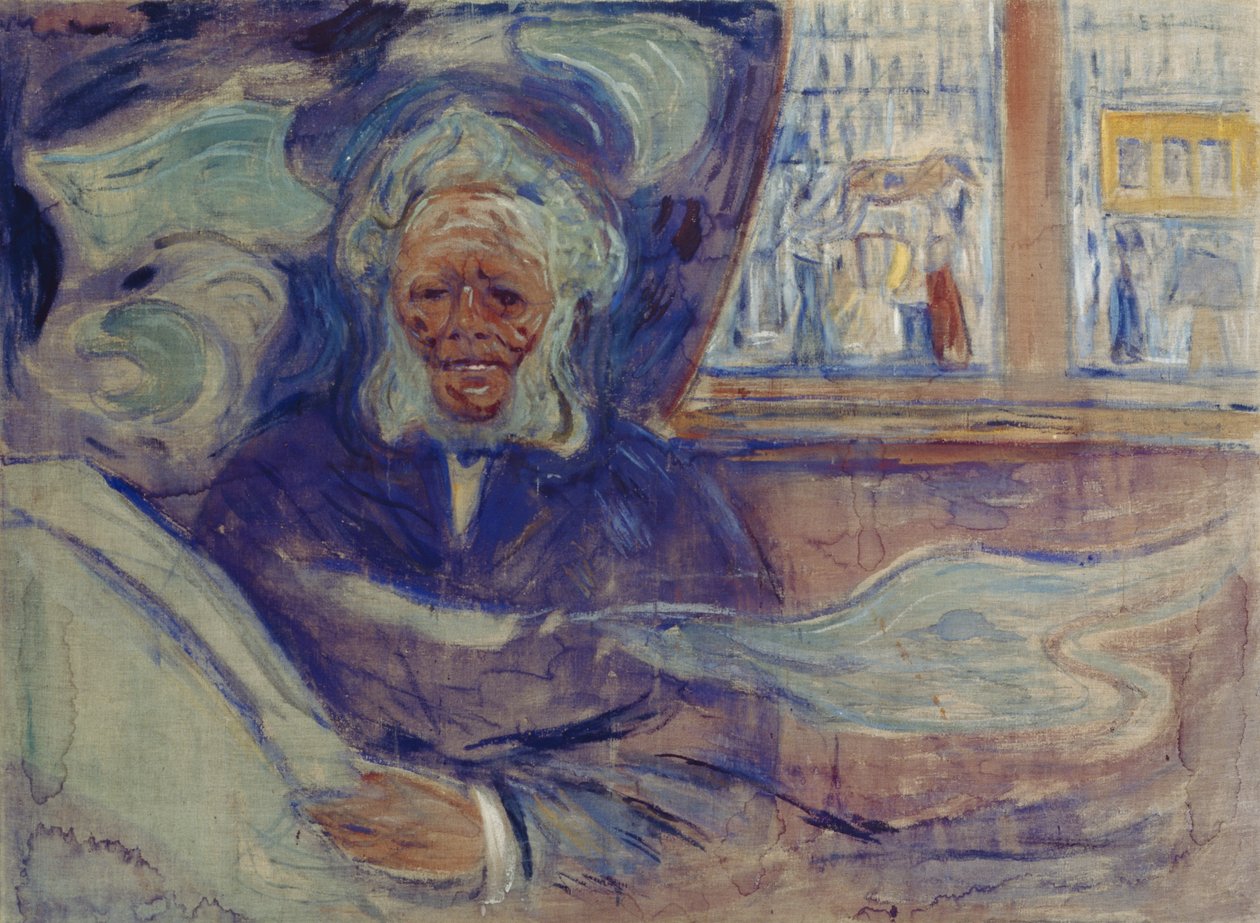 Ibsen im Grand Café von Edvard Munch
