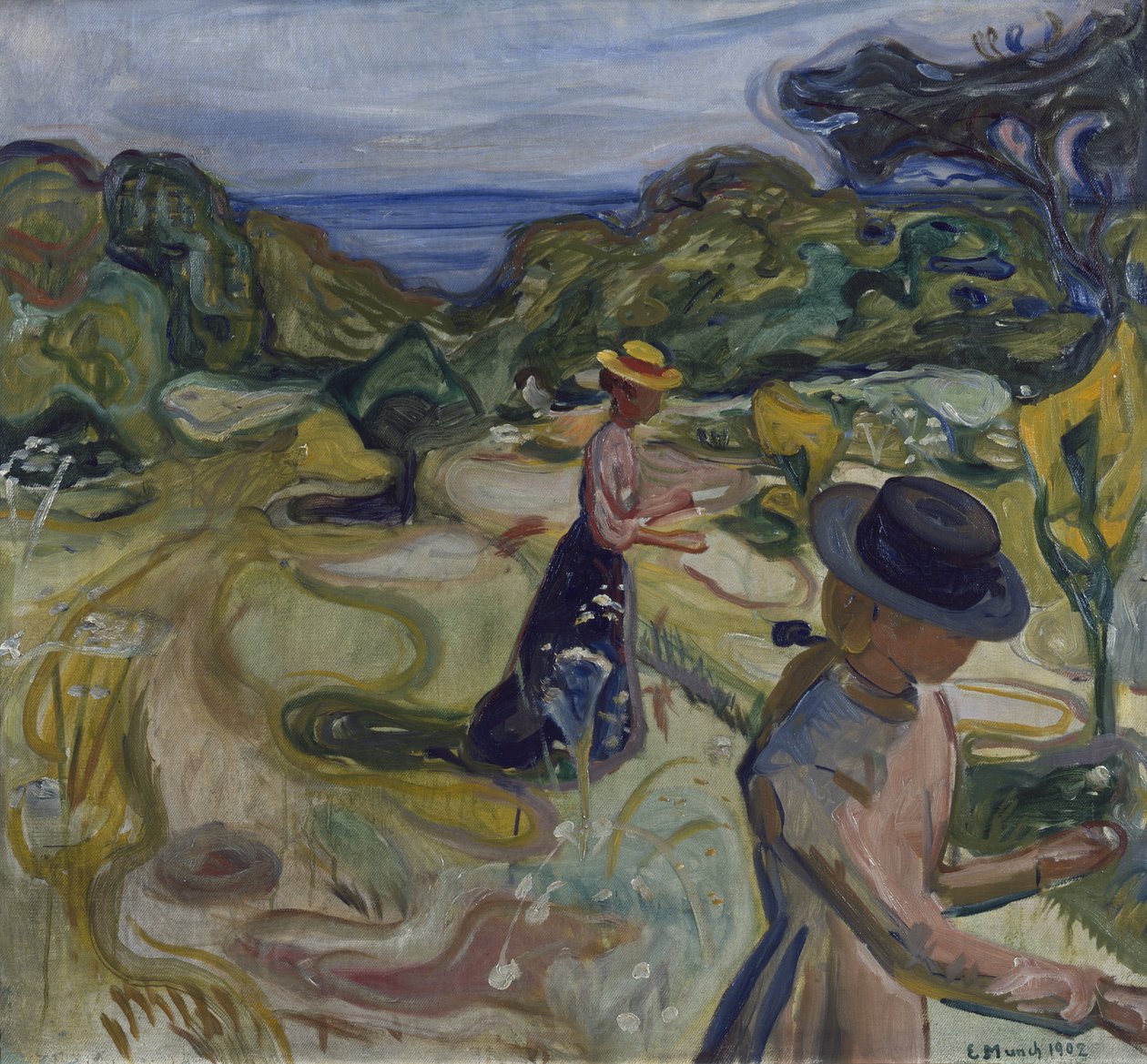 Im Garten von Edvard Munch