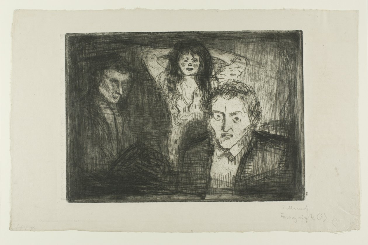 Eifersucht von Edvard Munch