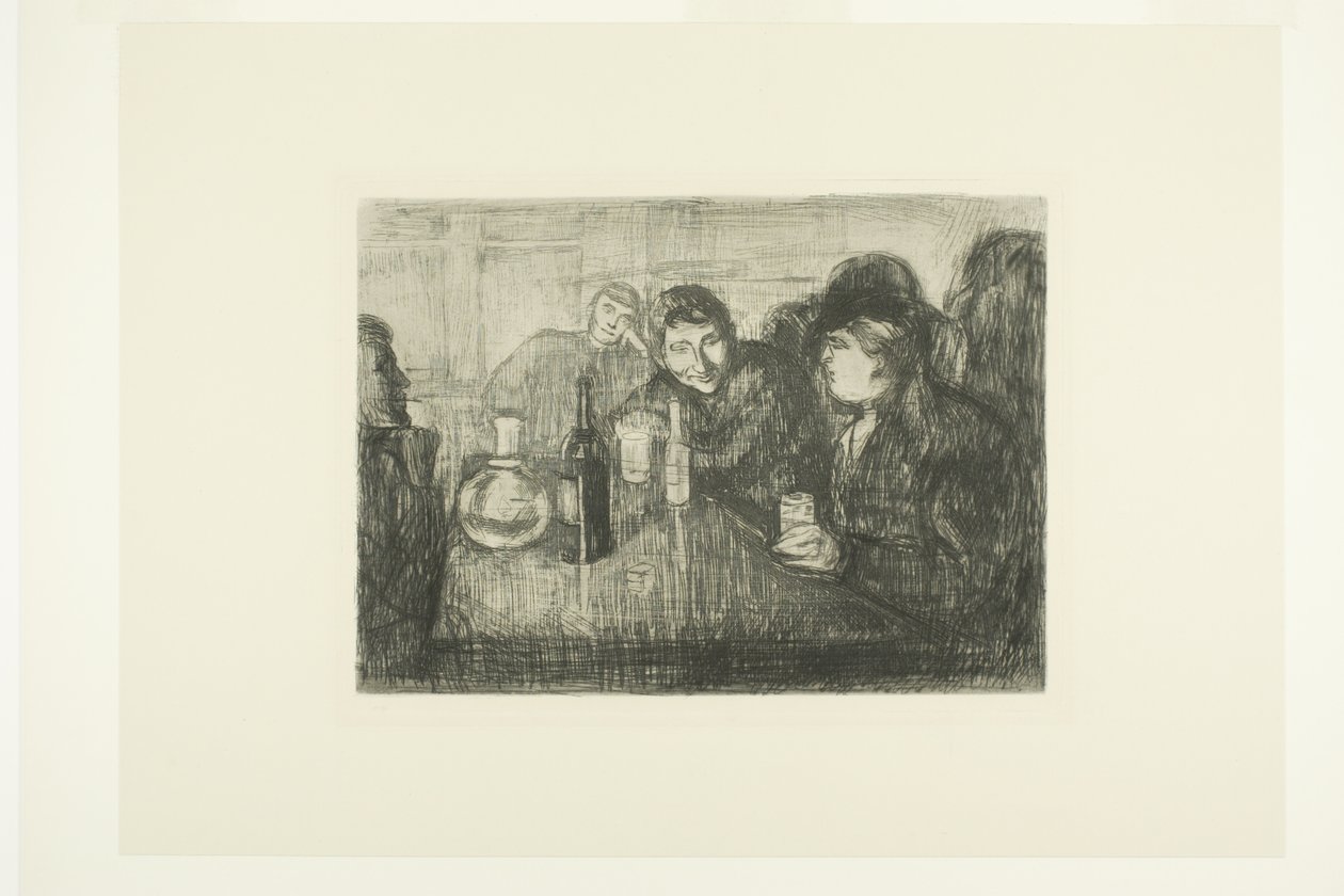 Kristiania-Bohemians I von Edvard Munch
