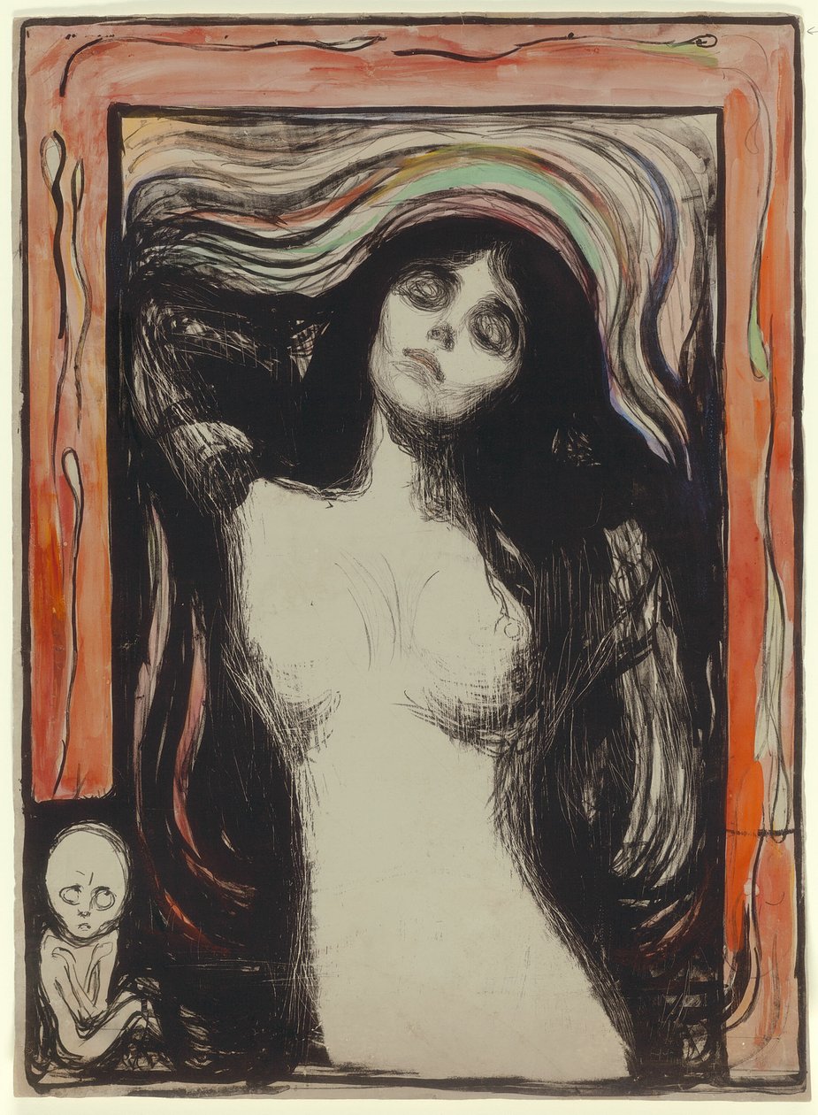 Madonna von Edvard Munch
