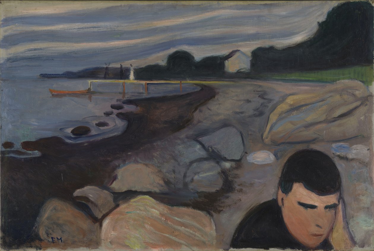 Melancholie von Edvard Munch