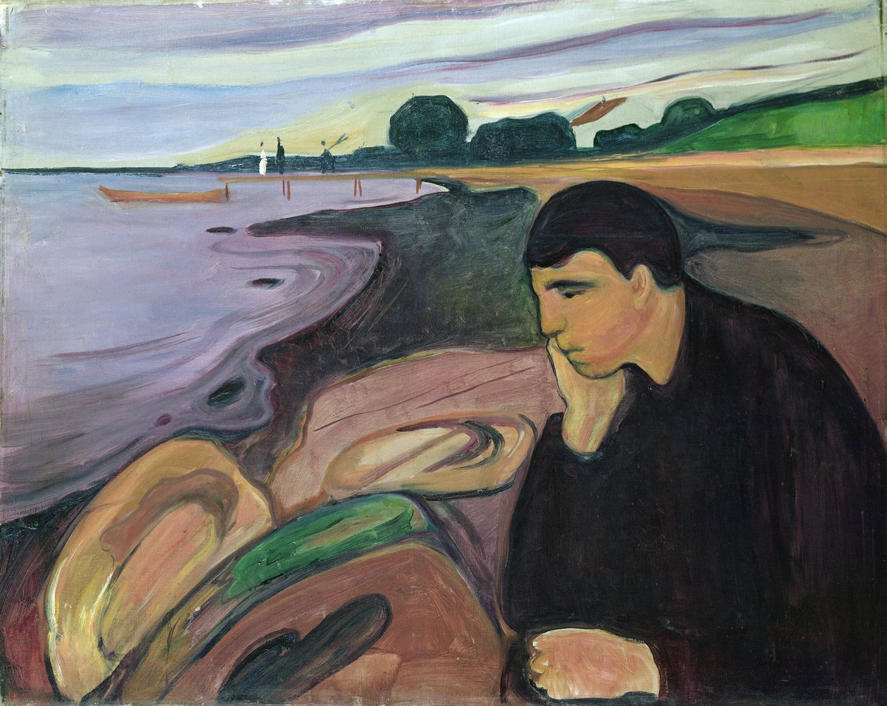 Melancholie von Edvard Munch