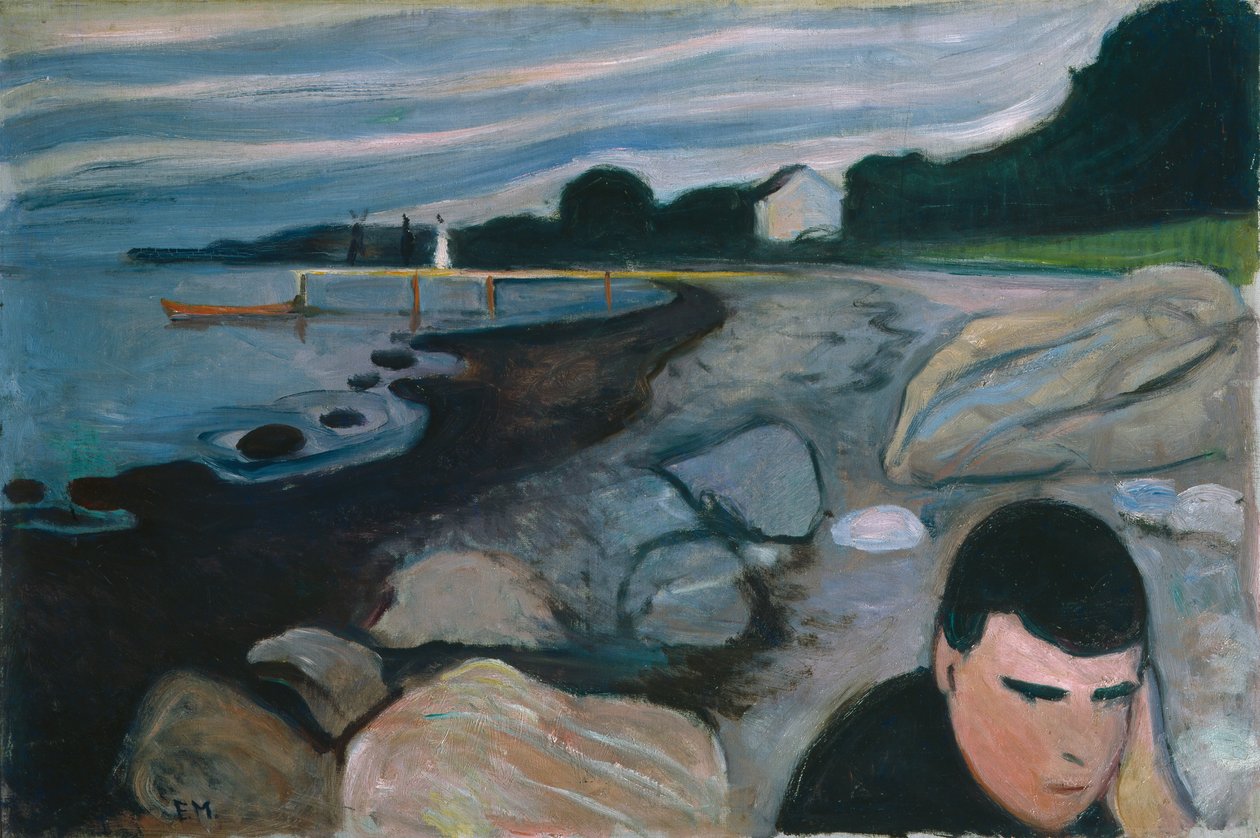 Melancholie von Edvard Munch