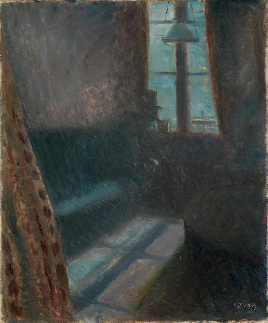 Nacht in Saint-Cloud, 1890 von Edvard Munch