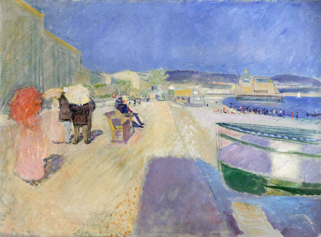 Promenade des Anglais von Edvard Munch