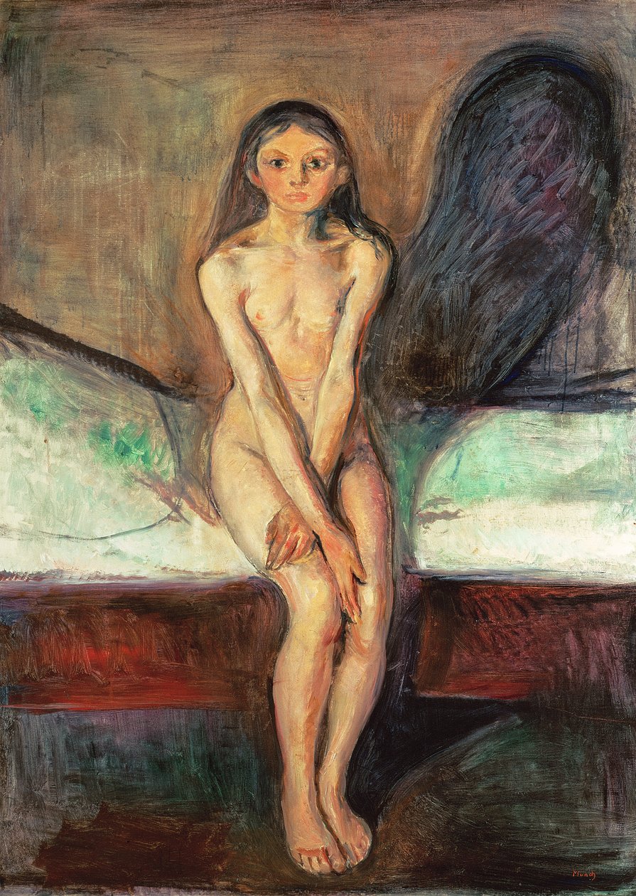 Pubertät von Edvard Munch