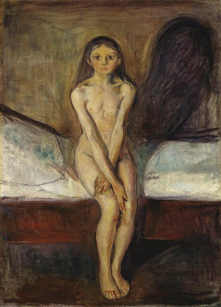 Pubertät von Edvard Munch