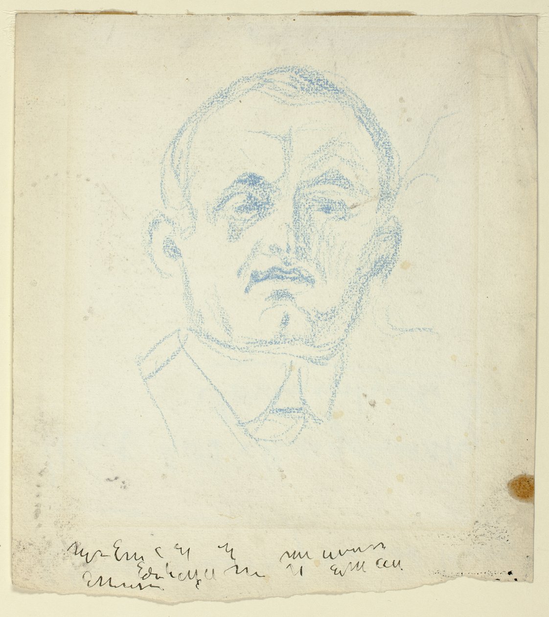 Selbstporträt von Edvard Munch