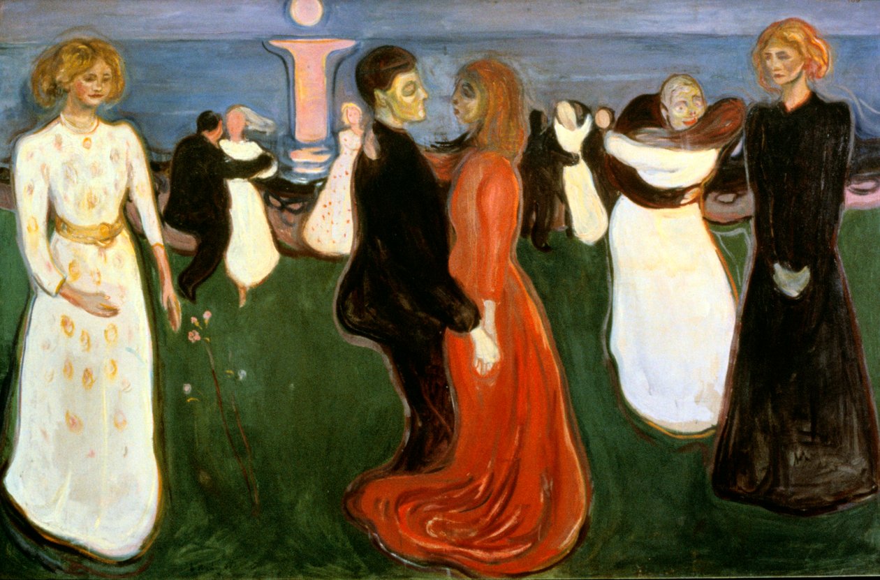 Der Tanz des Lebens, 1899-1900 von Edvard Munch