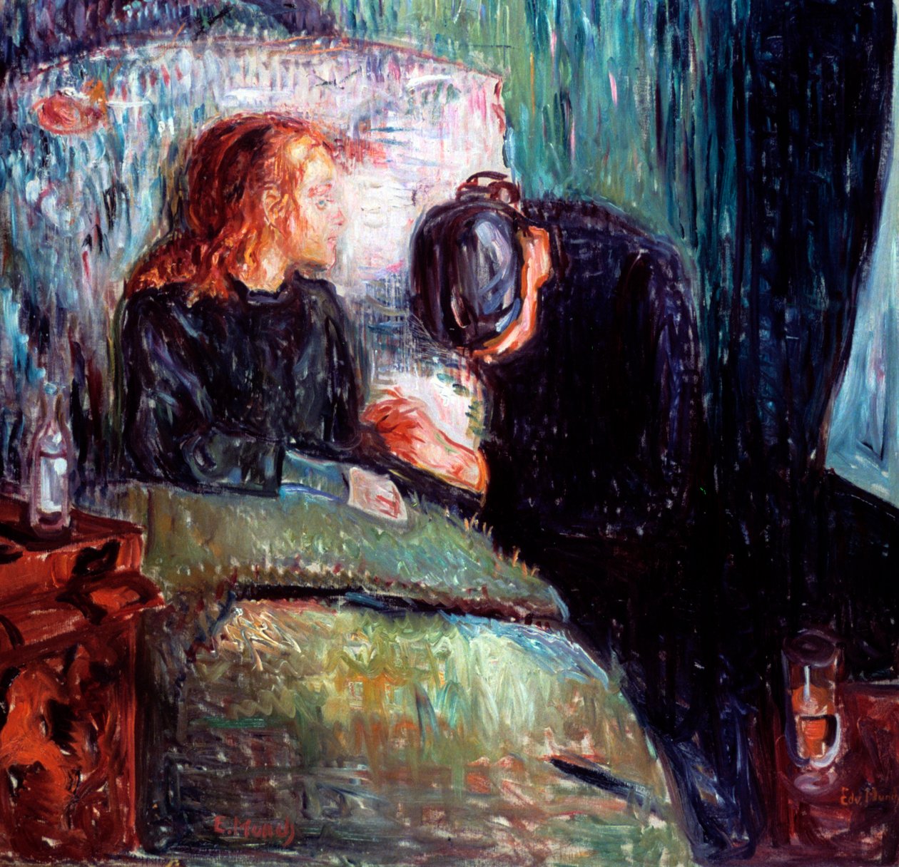 Das kranke Kind, 1907 von Edvard Munch