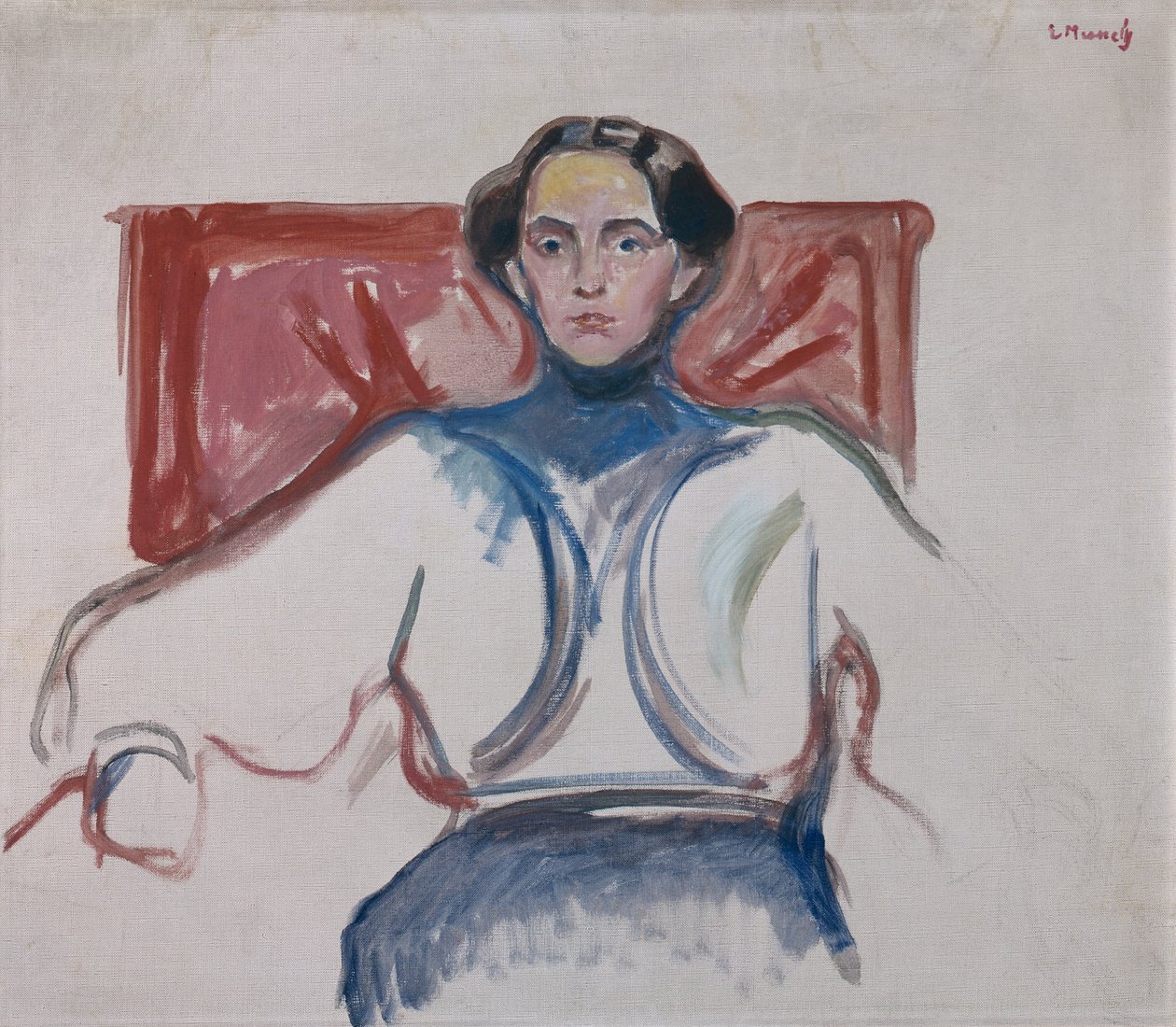 Die Krankenschwester von Edvard Munch