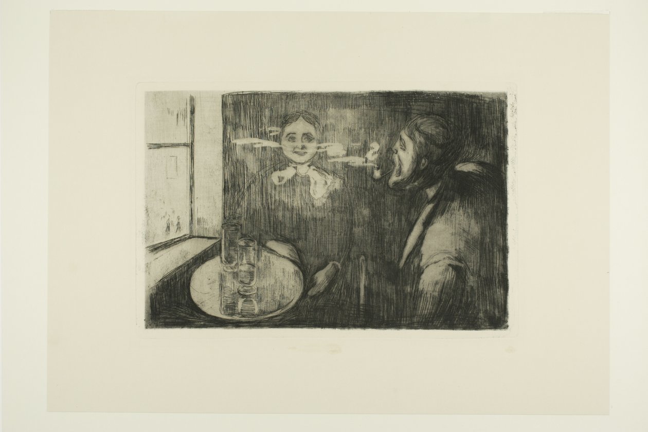 Tête-à-tête von Edvard Munch