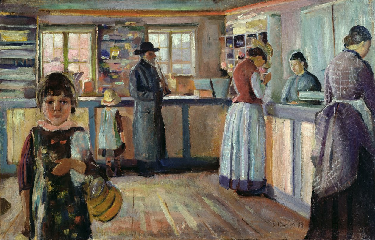 Vrengen Dorfladen von Edvard Munch