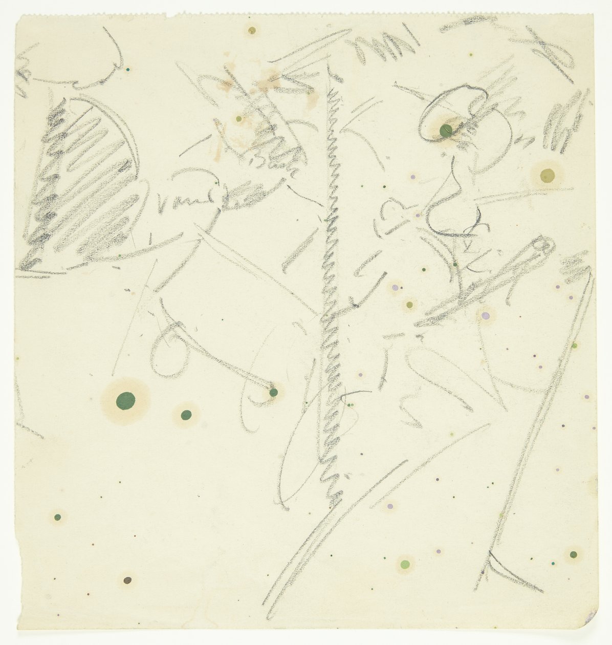 Kompositionsstudie zum Langelinie-Bild von Edvard Weie