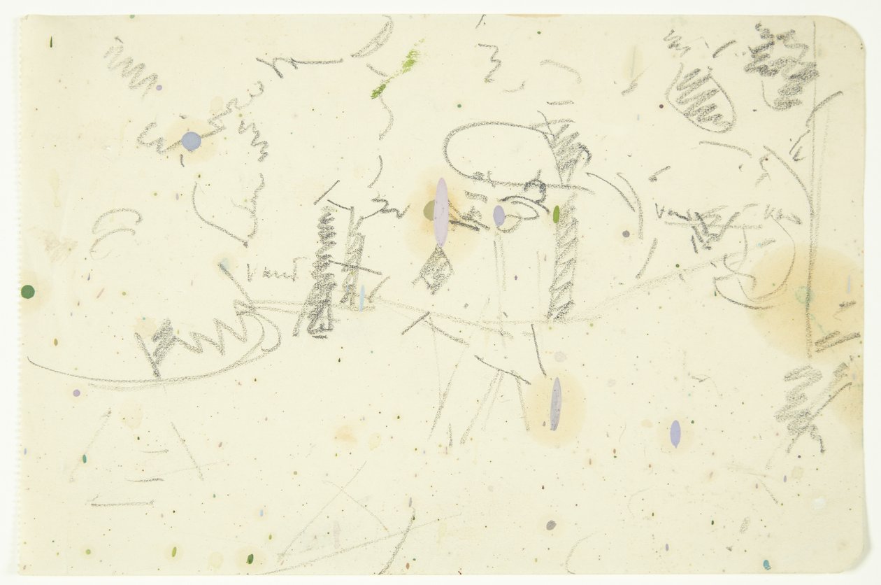 Kompositionsstudie zum Langelinie-Bild von Edvard Weie