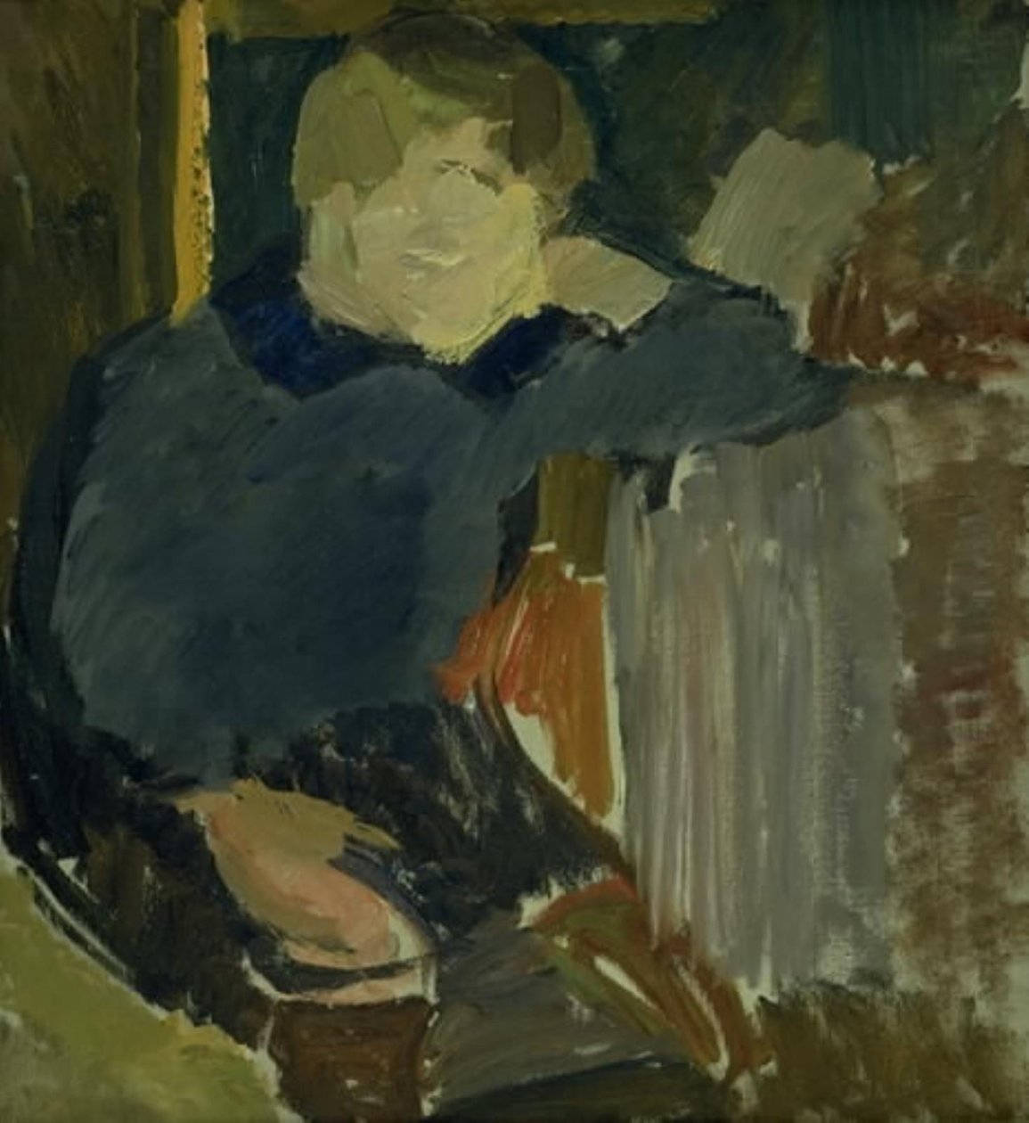 Porträt eines Jungen von Edvard Weie