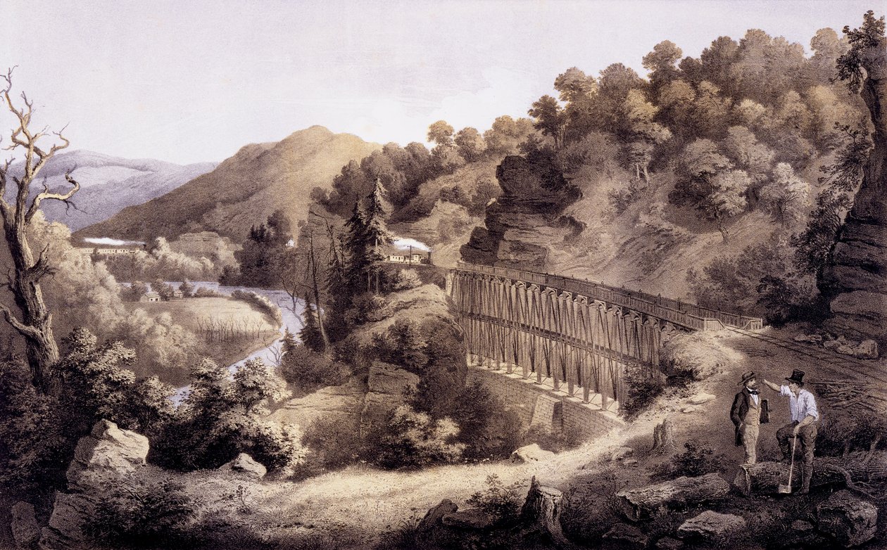 Viadukt am Cheat River, aus 