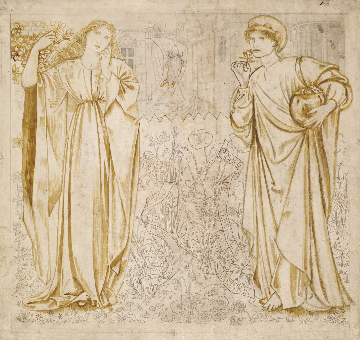 Chaucers Legende guter Frauen von Edward Burne Jones