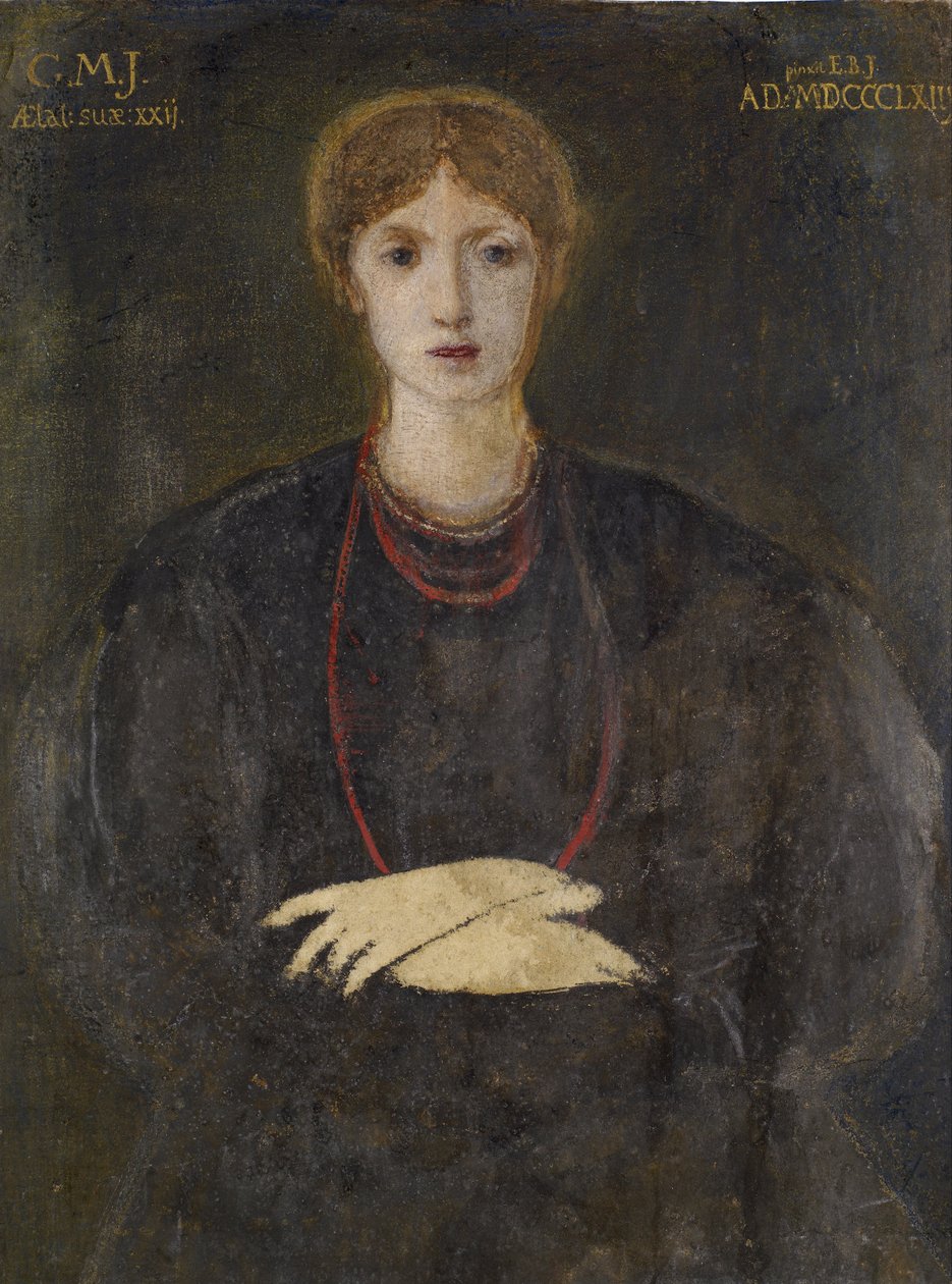 Porträt von Georgiana Burne-Jones (1840-1920) von Edward Burne Jones