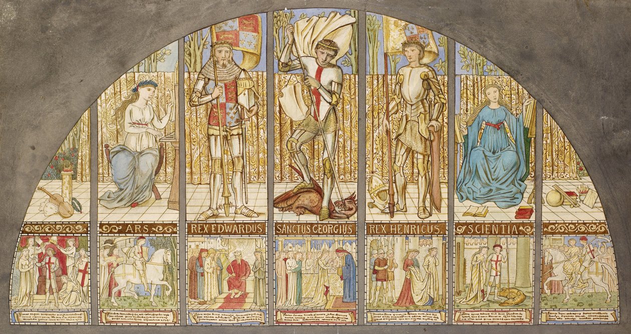 Rosenkriege von Edward Burne Jones