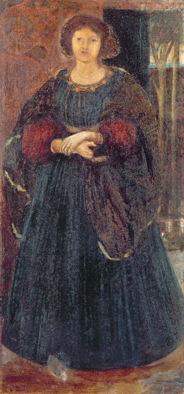 Schön und Blond und Farbige, 1860 von Edward Burne Jones