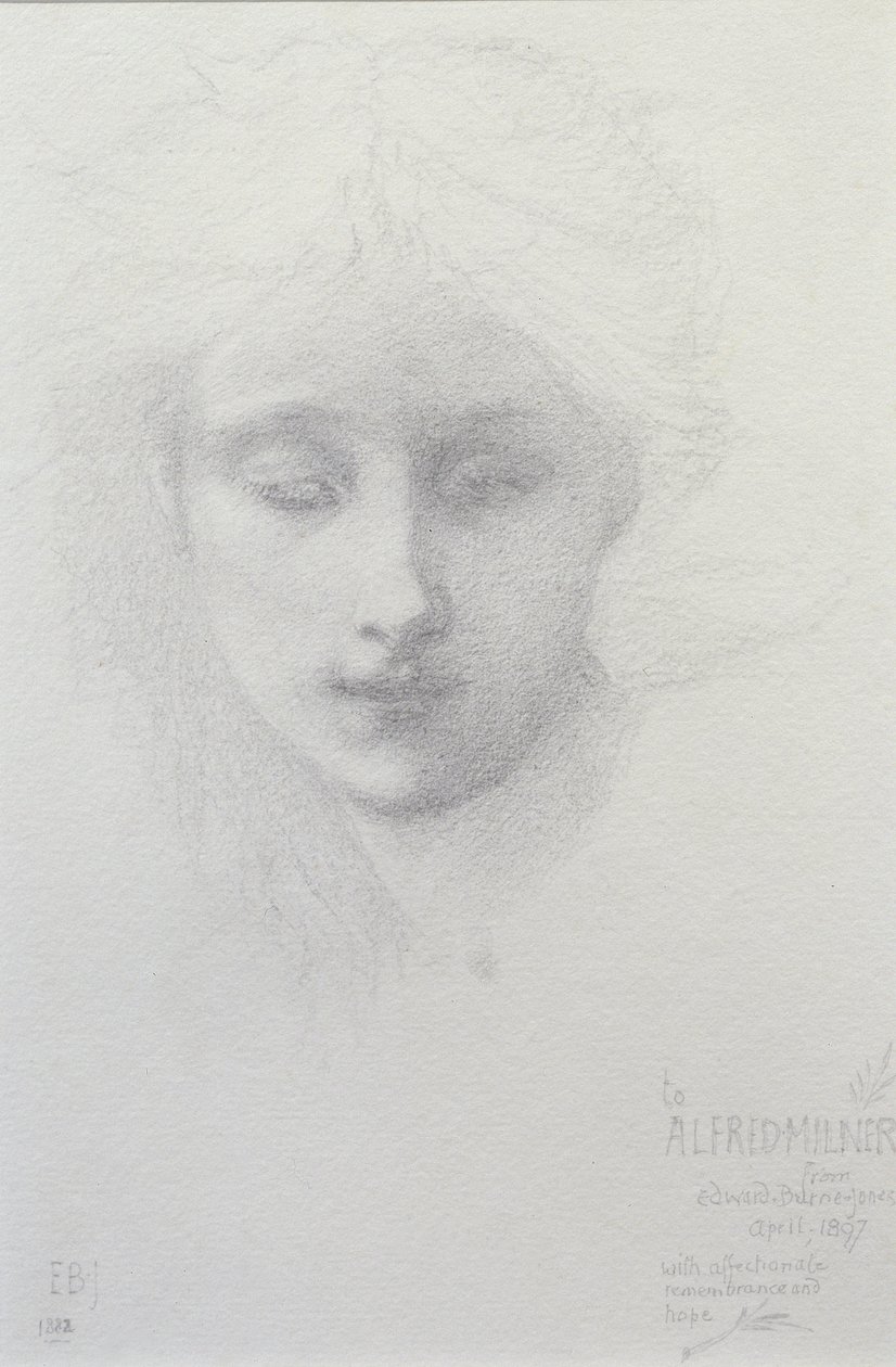 Lady Violet Milner, 1882 von Edward Burne Jones