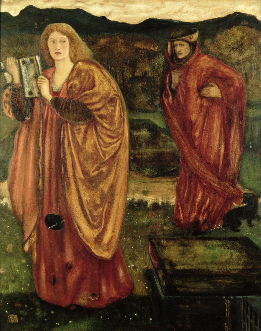 Merlin und Nimue aus 