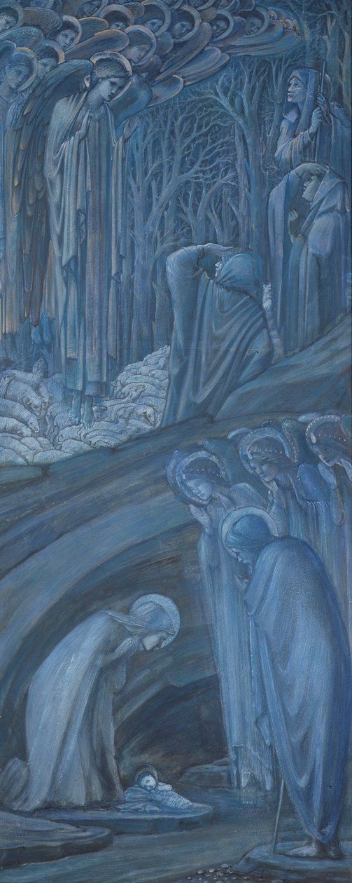 Geburt Christi, 1887 von Edward Burne Jones