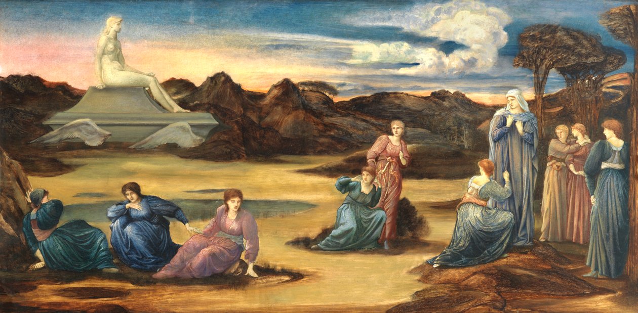 Der Vorbeizug der Venus, ca. 1875 von Edward Burne Jones