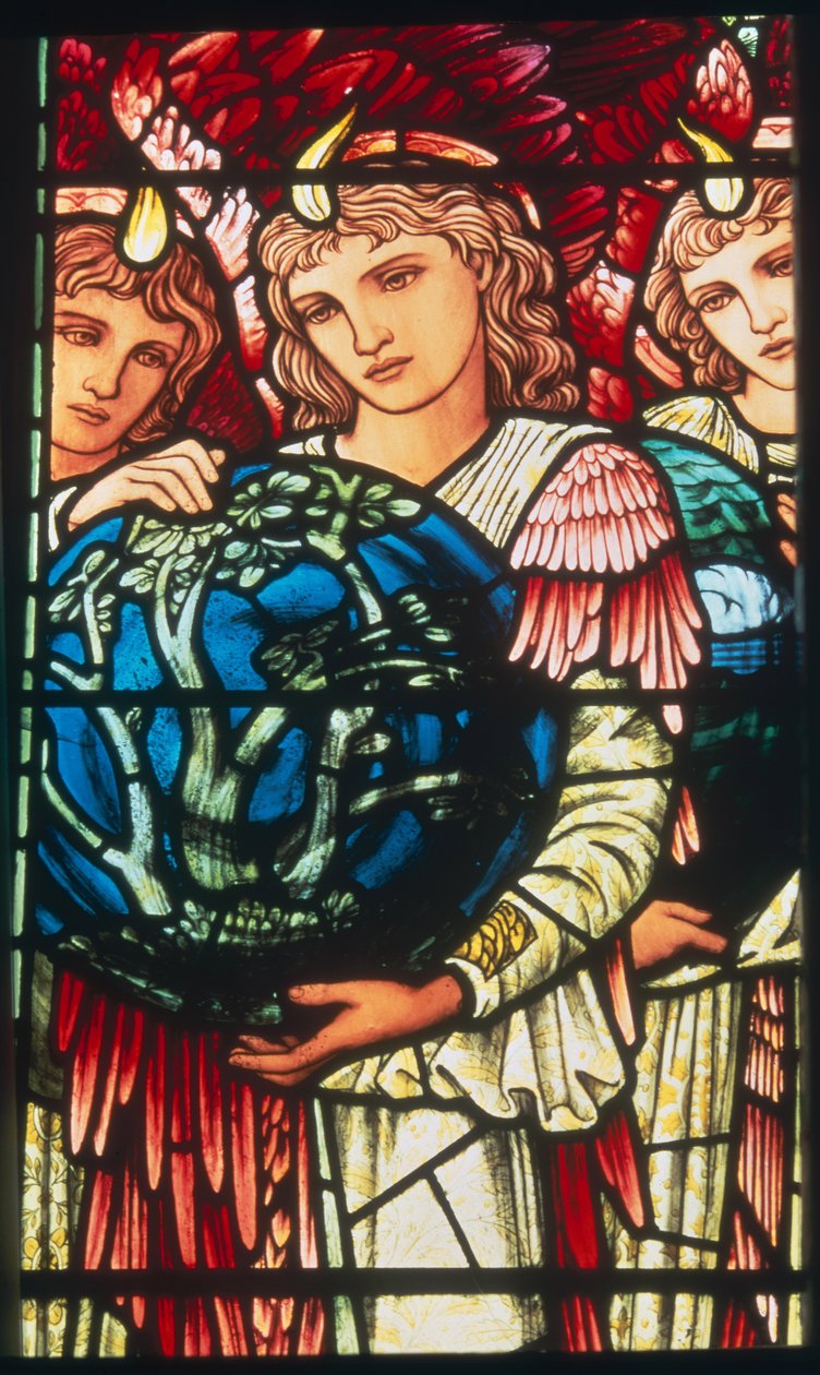 Engel der Schöpfung: Der dritte Tag, ca. 1890 von Edward Burne Jones