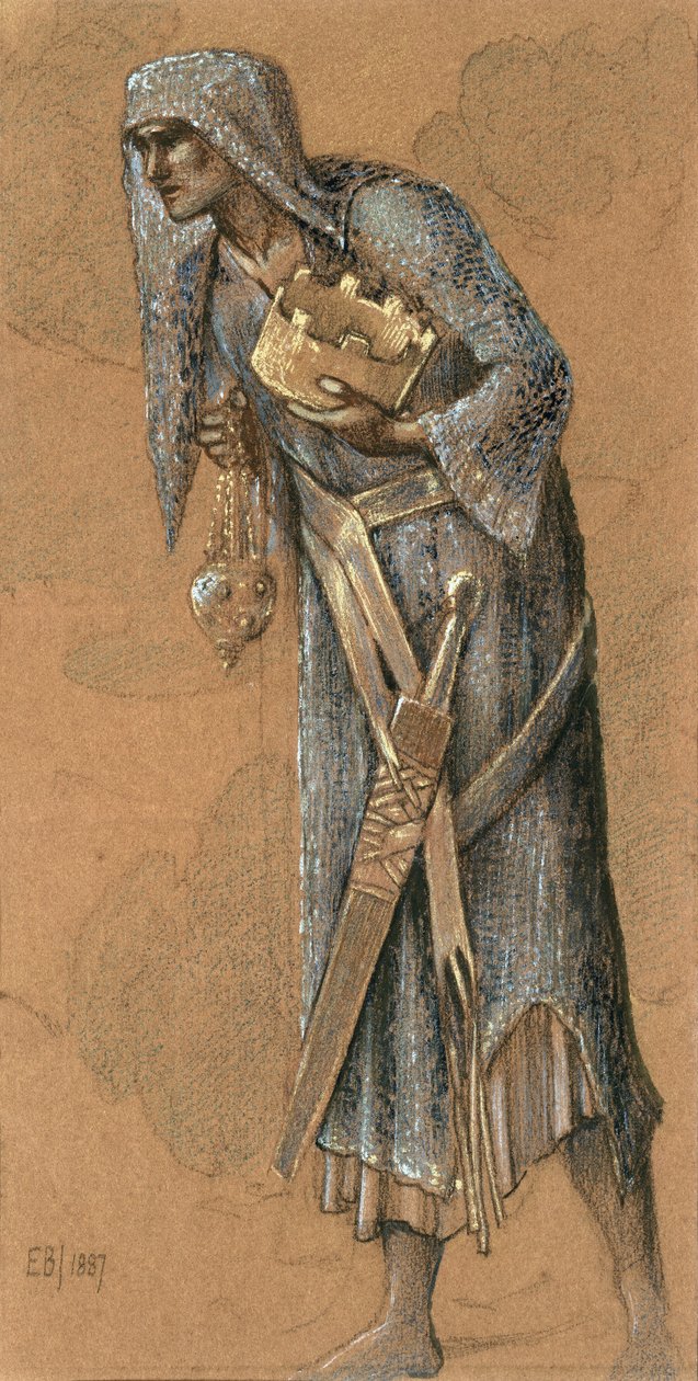 König Melchior, 1887 von Edward Burne Jones