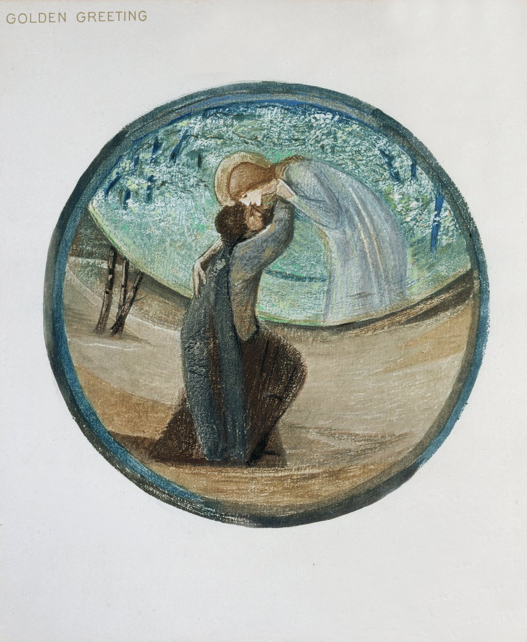 Das Blumenbuch: XVII. Goldene Begrüßung, 1905 von Edward Burne Jones