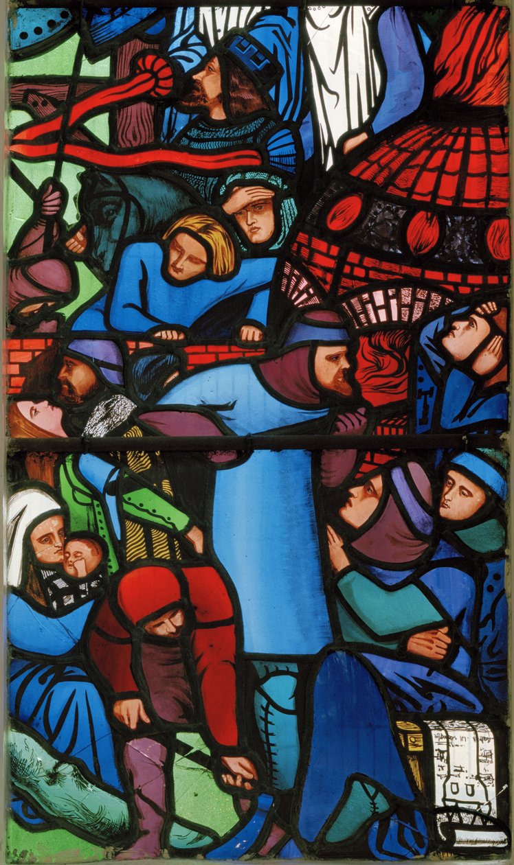 Der Turm von Babel, 1857 von Edward Burne Jones