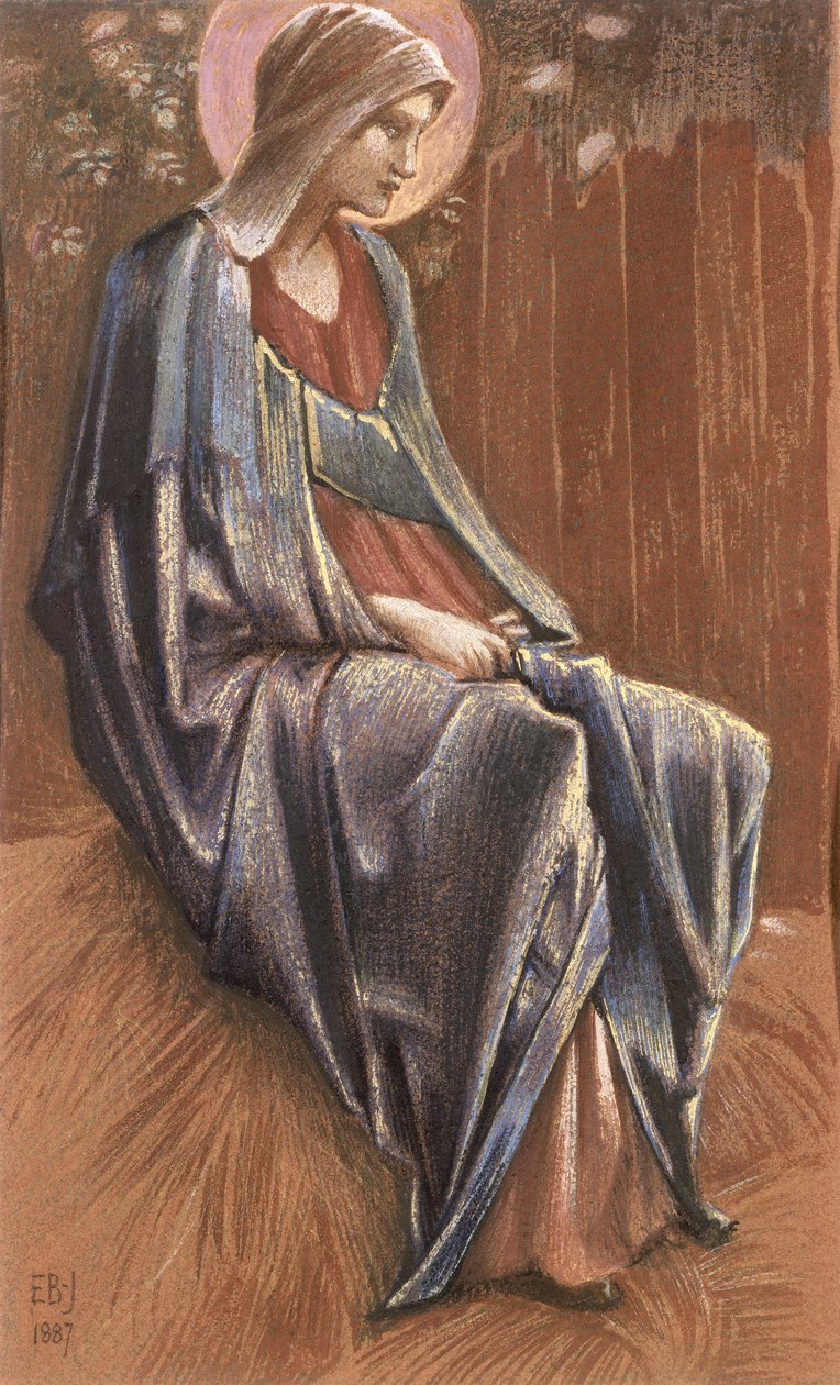 Die Jungfrau (1887) von Edward Burne Jones