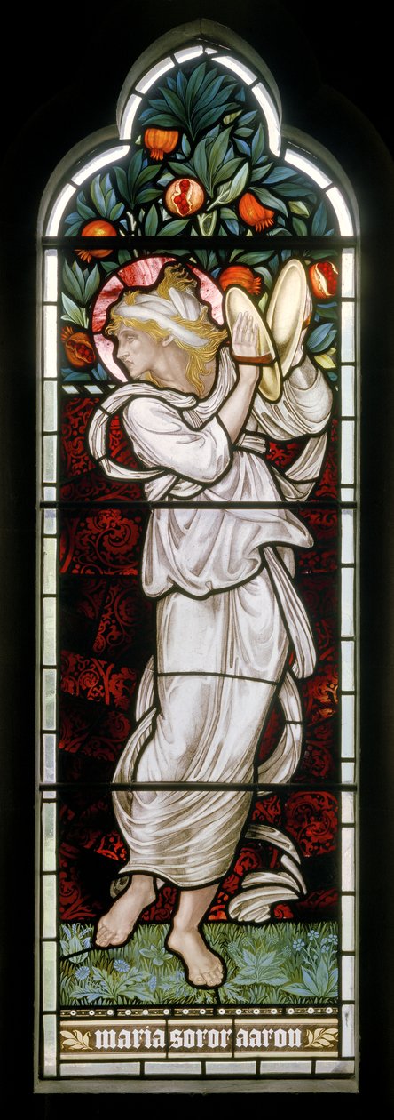 Waterford, St Michael und alle Engel, Morris & Co., Edward Burne-Jones, Miriam von Edward Burne Jones
