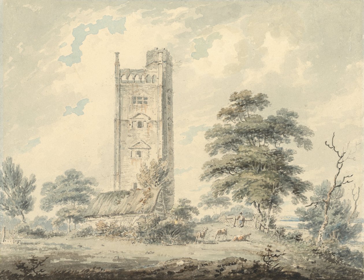 Freston Tower, Suffolk von Edward Dayes