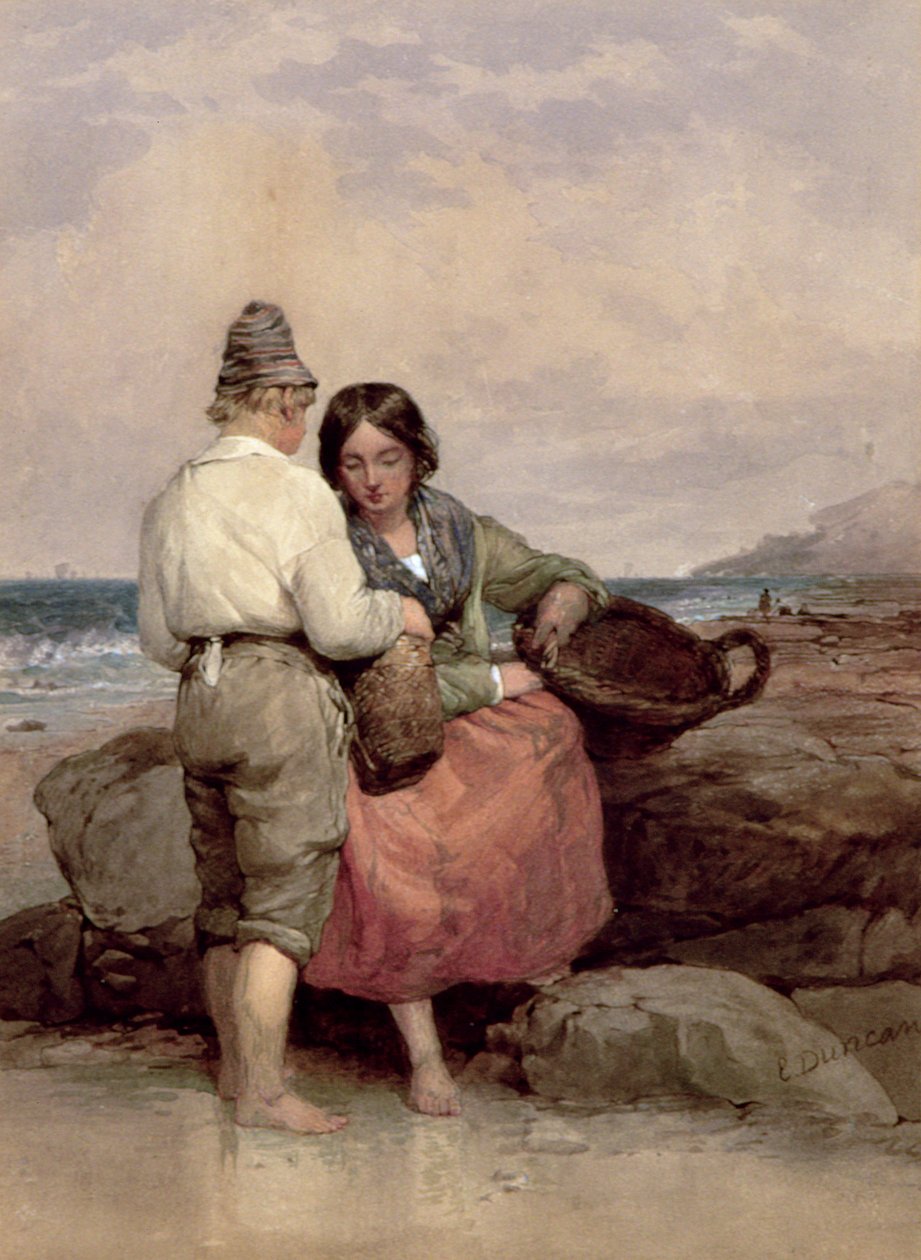 Die Krabbenfischer von Edward Duncan