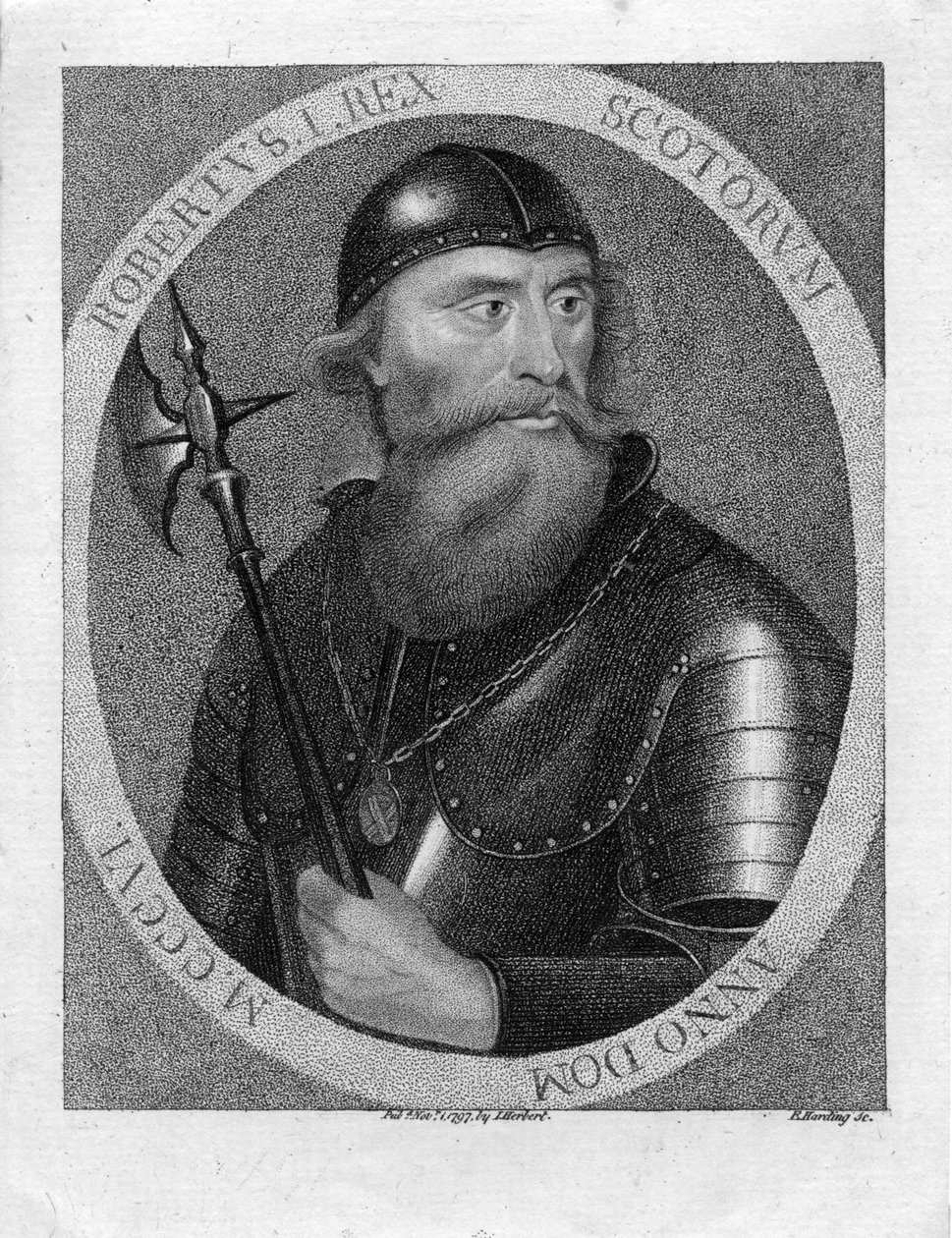 Graviertes Porträt von Edward Harding
